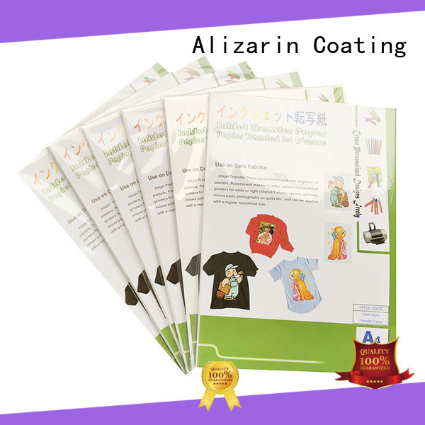 Alizarin inkjet transfer paper manufacturers for dar t-shirt