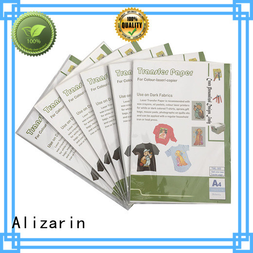 Alizarin high-quality laser transfer paper supply for handbags