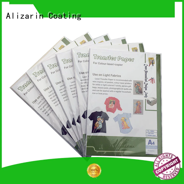 Alizarin latest self weeding transfer paper for business for leather articles