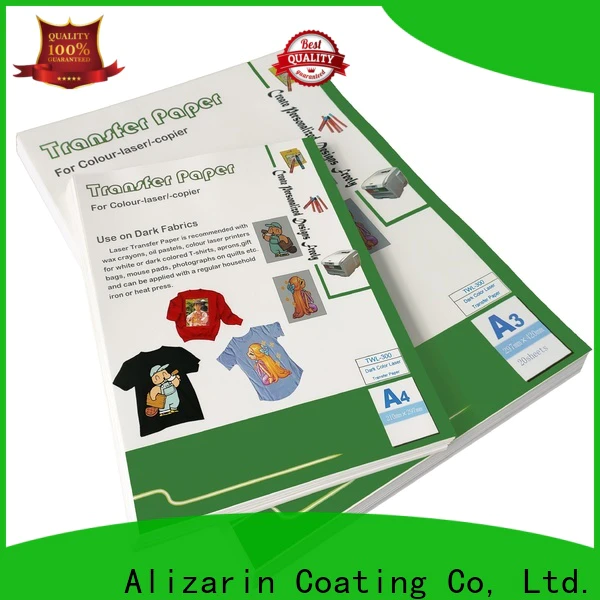 Alizarin top laser transfer paper company for leather articles
