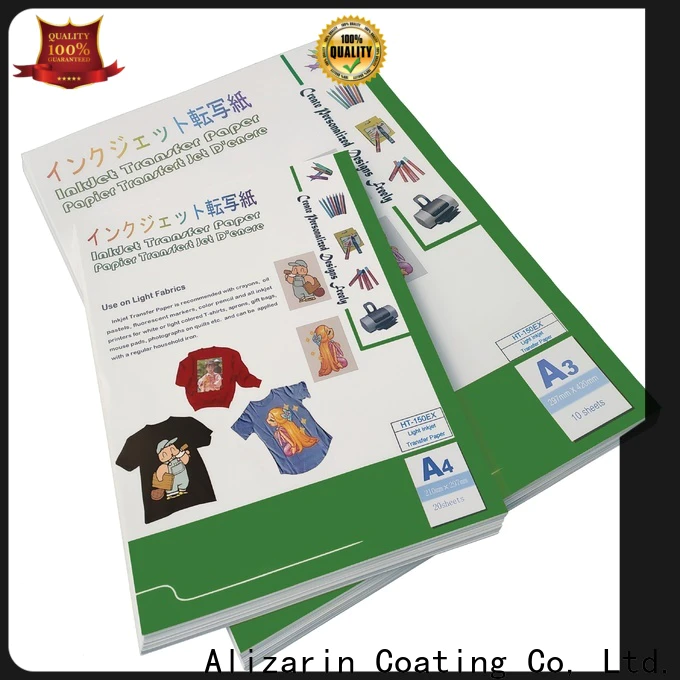 custom t shirt iron on paper suppliers for cotton bags