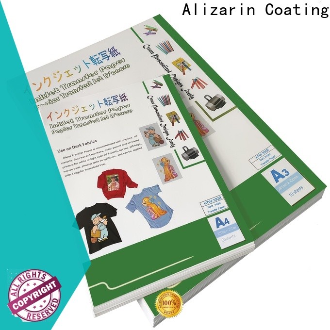 Alizarin inkjet transfer paper suppliers for dark fabric