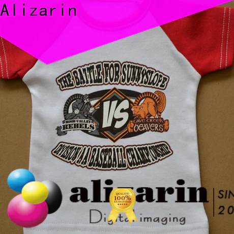 Alizarin top eco-solvent printable vinyl supply for uniforms