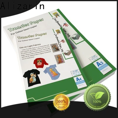 Alizarin wholesale laser heat transfer paper factory for art papers