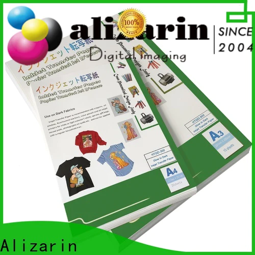 Alizarin inkjet heat transfer paper for business for clothes