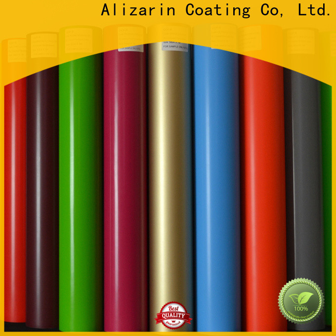 Alizarin heat transfer vinyl roll factory for bags