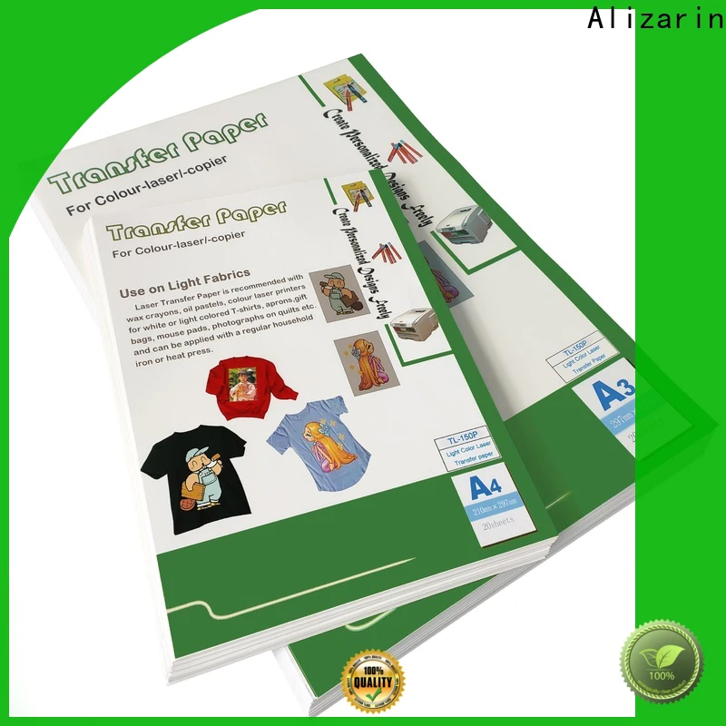 custom laser transfer paper manufacturers for leather articles