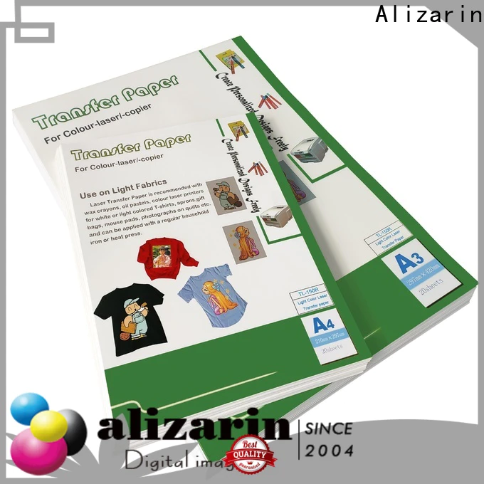 Alizarin laser heat transfer paper manufacturers for handbags