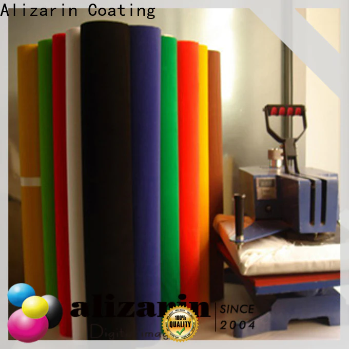 Alizarin top heat transfer film for business for clothing