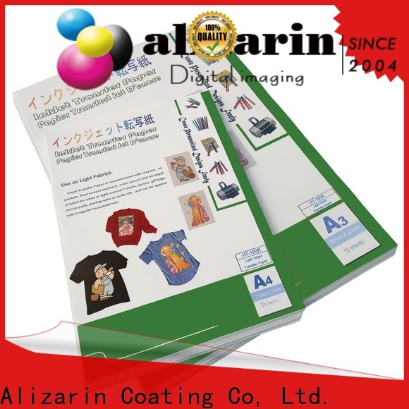 Alizarin wholesale inkjet heat transfer paper factory for textiles