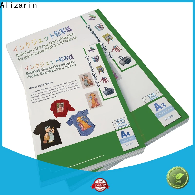 Alizarin transfer paper for business for clothes