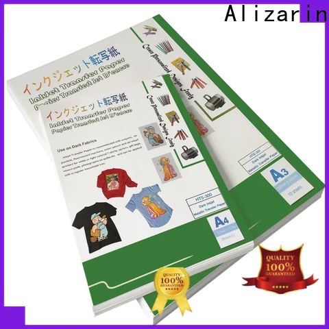 Alizarin inkjet transfer paper manufacturers for clothes