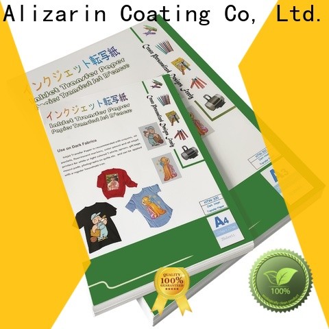 Alizarin sublimation paper supply for clothes