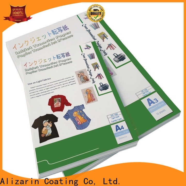 Alizarin top heat transfer paper supply for arts and crafts