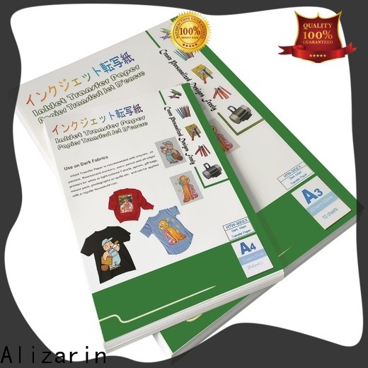 Alizarin t shirt iron on paper suppliers for clothing