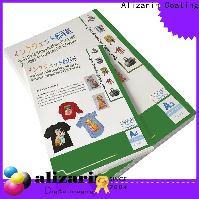 Alizarin latest inkjet transfer paper suppliers for digital transfer