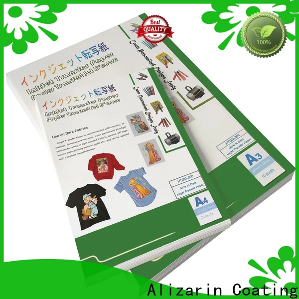 Alizarin inkjet heat transfer paper for business for arts and crafts