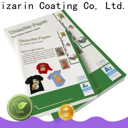 new laser heat transfer paper for business for leather articles
