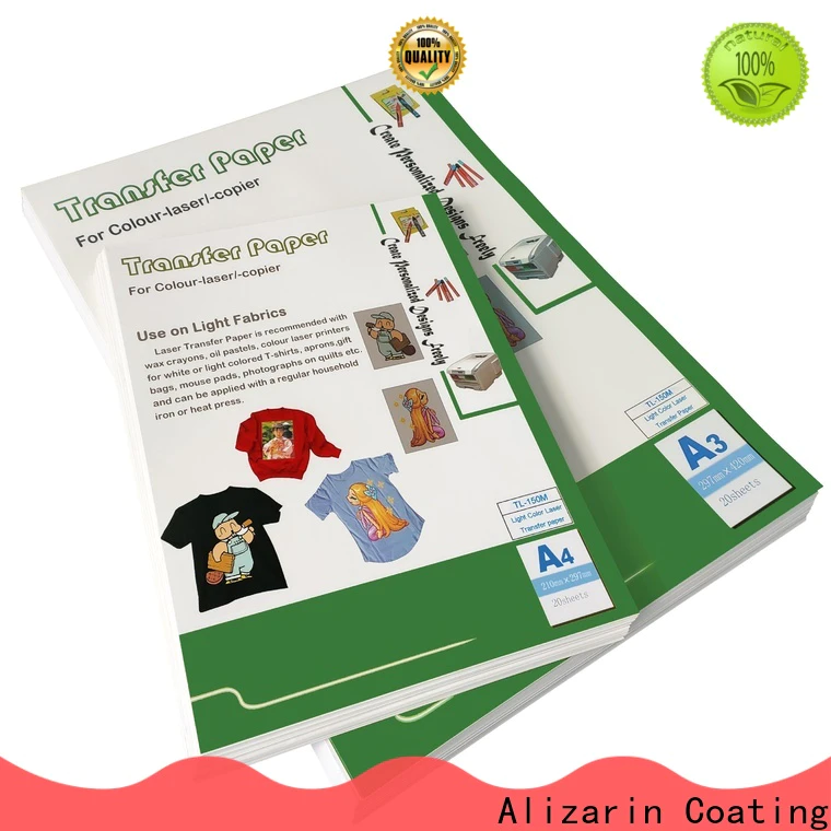 Alizarin latest laser heat transfer paper suppliers for magnetic material
