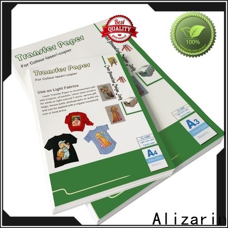 Alizarin laser printer transfer paper factory for art papers