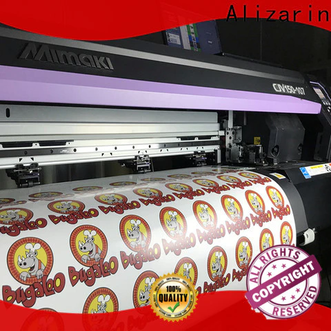 Alizarin custom printable vinyl supply for poster