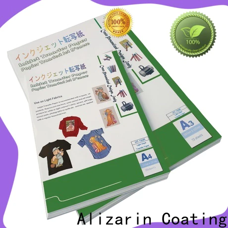 Alizarin top inkjet transfer paper factory for arts and crafts