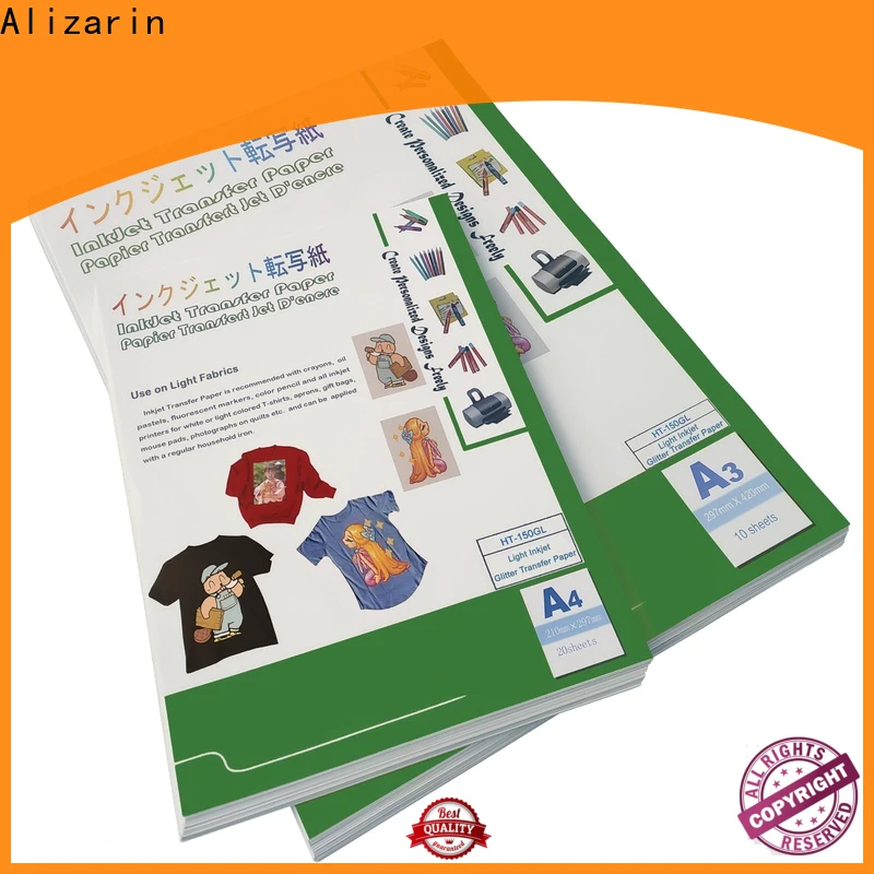 top inkjet transfer paper for t shirts factory for garments