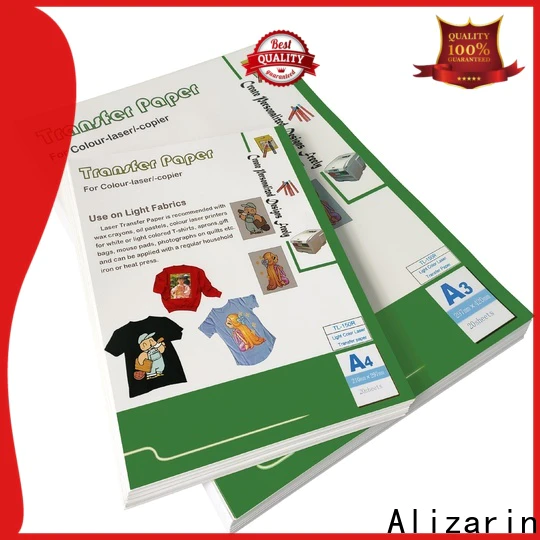 Alizarin best laser printer transfer paper suppliers for art papers