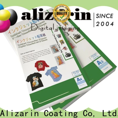Alizarin inkjet heat transfer paper factory for textiles