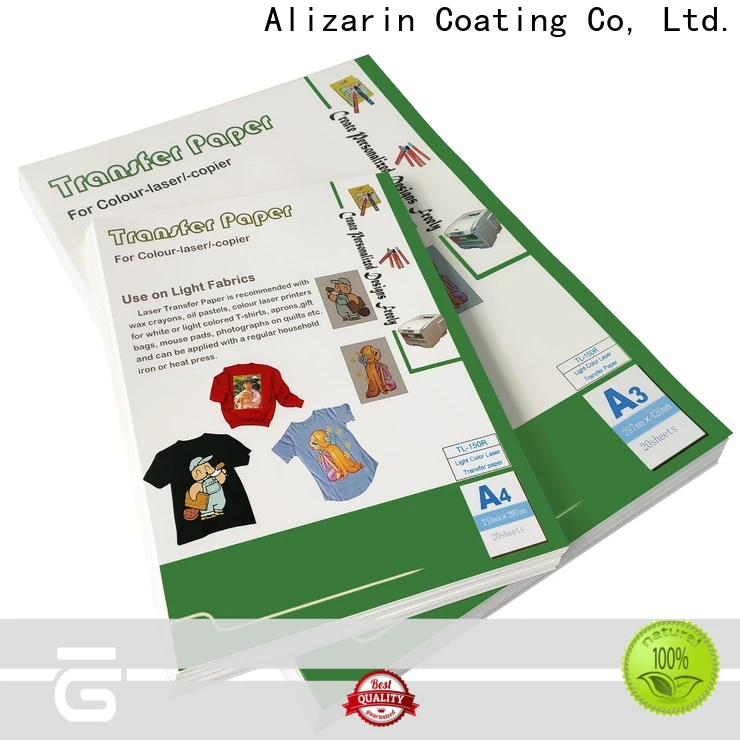 Alizarin laser heat transfer paper suppliers for magnetic material