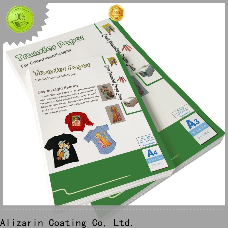 Alizarin custom self weeding transfer paper factory for leather articles