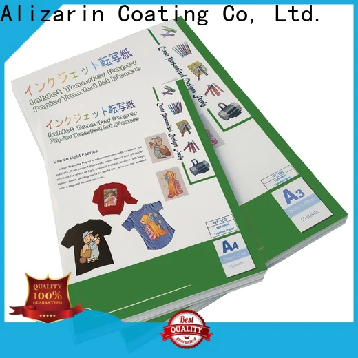 Alizarin latest inkjet heat transfer paper company for canvas