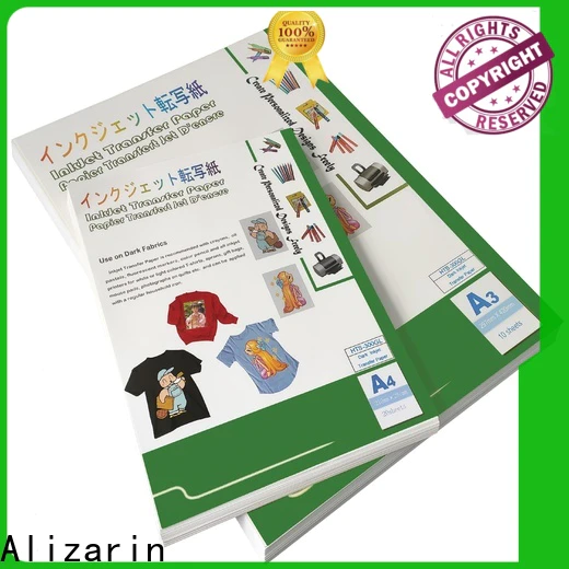 Alizarin high-quality heat transfer paper supply for clothes