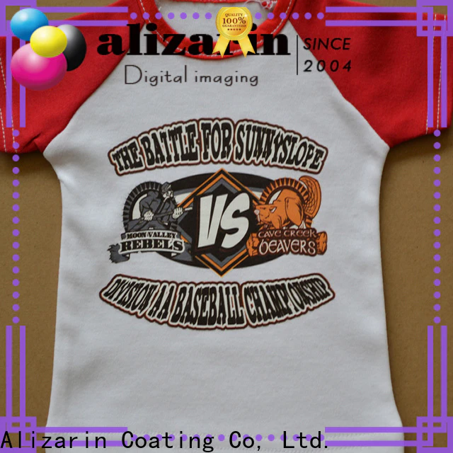 Alizarin custom eco solvent transfer paper supply for clothing