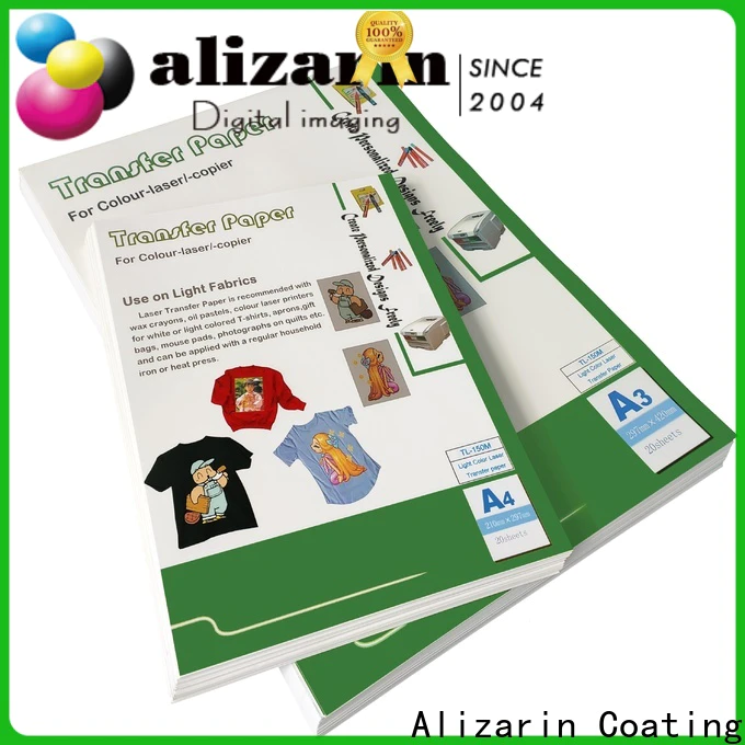 top laser heat transfer paper company for garments