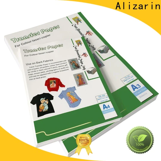 Alizarin best laser transfer paper for business for leather articles