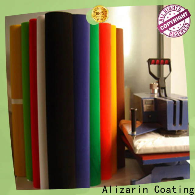 Alizarin heat transfer pu vinyl company for advertisement