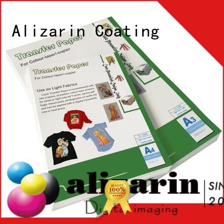Alizarin top laser printer transfer paper factory for magnetic material