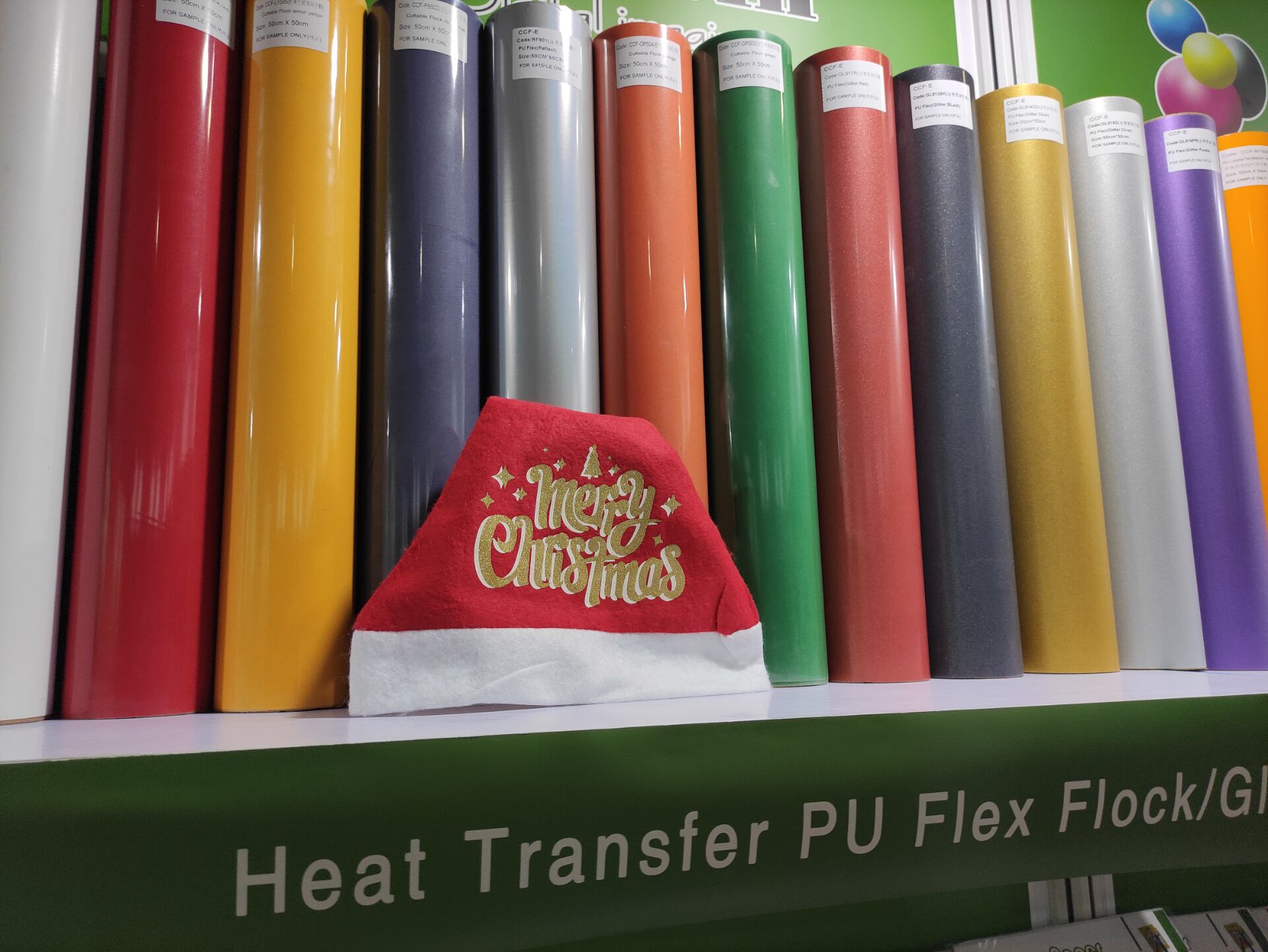 Heat Transfer Pu Flex Flock