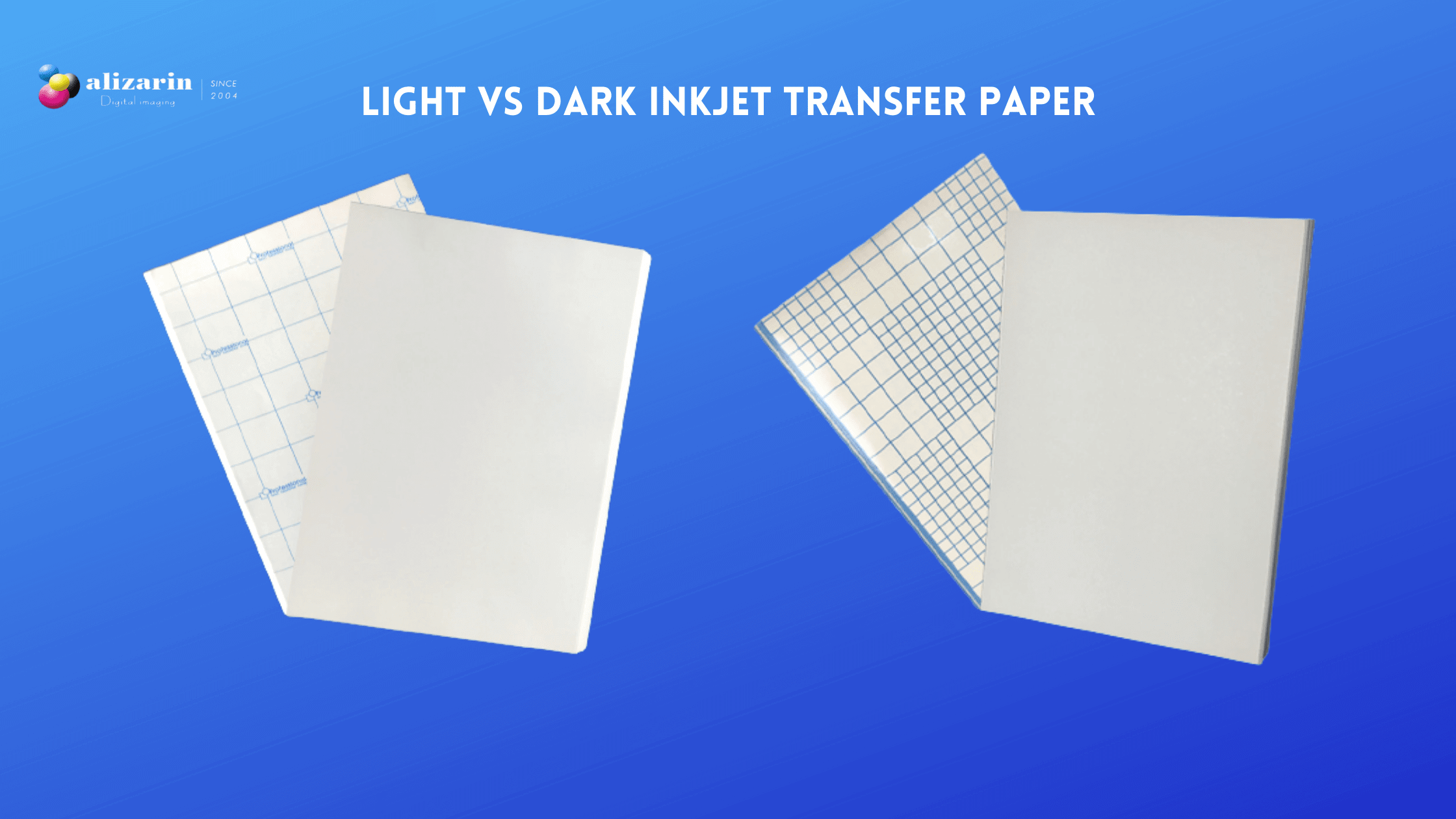 Light VS Dark Inkjet Transfer Paper Which is right for you? Alizarin