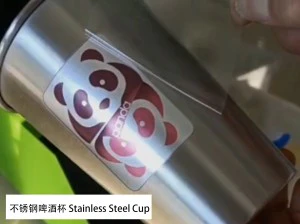 Color Logos, Labels Heat Transfer Printing Of Stainless Steel Beer Mugs, Aluminum Mugs