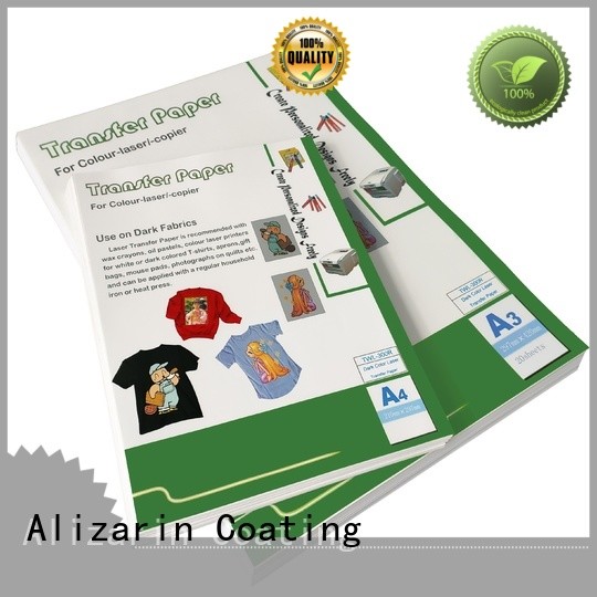 Alizarin new color laser transfer paper manufacturers for leather articles