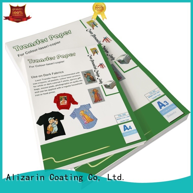 Alizarin wholesale laser heat transfer paper manufacturers for handbags