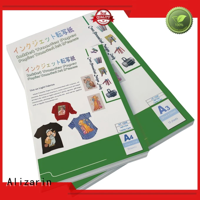 Alizarin heat transfer paper supply for clothes