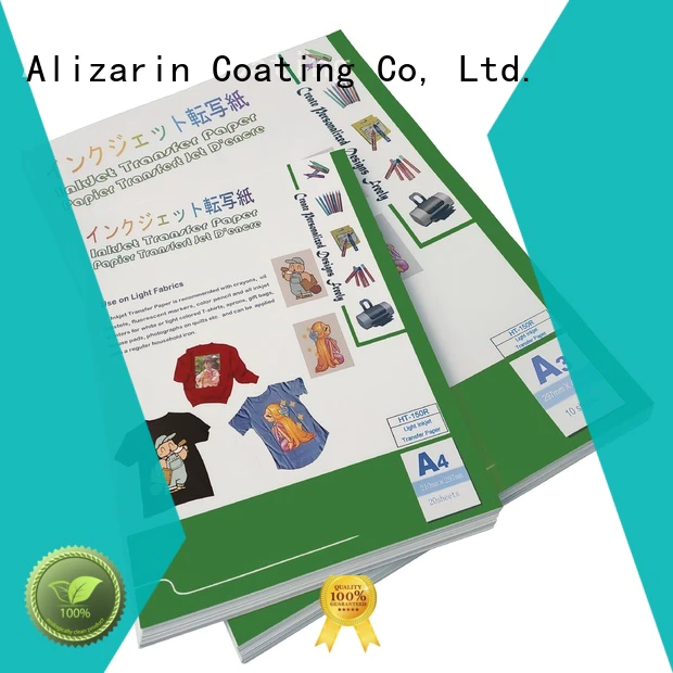 Alizarin heat transfer paper for business for clothes