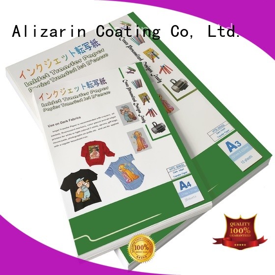 Alizarin inkjet transfer paper suppliers for arts and crafts